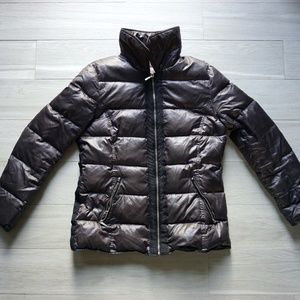 Foxy EUC Laundry By Shelli Segal cozy Puffer in Black. Size Large.